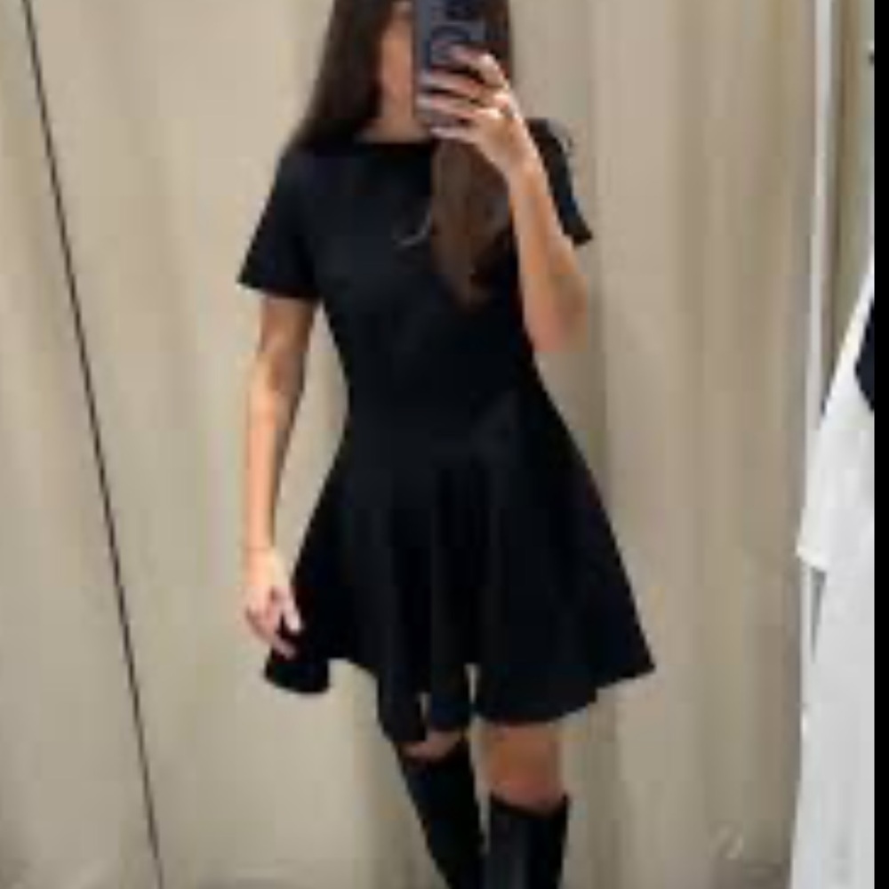 Zara Classic Black Mini Dress